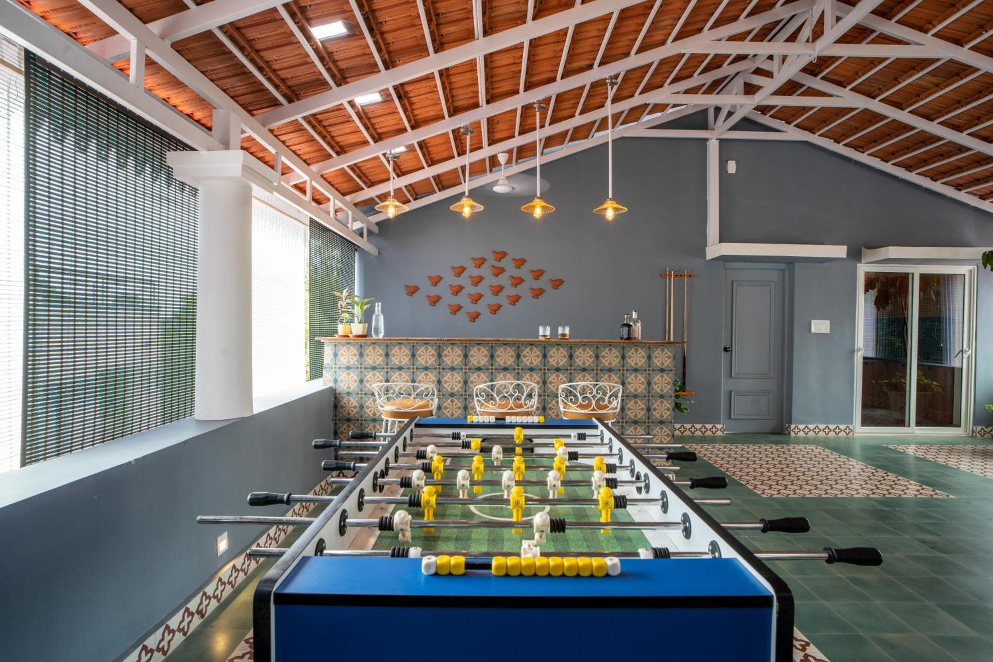 Elivaas 5 Bhk With Pvt Pool, Entertainment Room & Glass House - Bludoor Marmagao Exterior foto