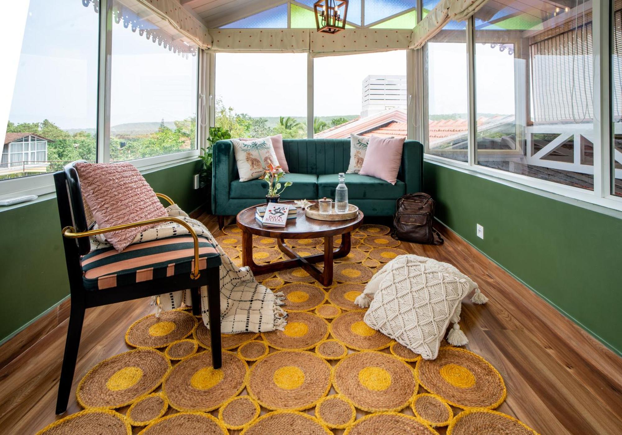 Elivaas 5 Bhk With Pvt Pool, Entertainment Room & Glass House - Bludoor Marmagao Exterior foto